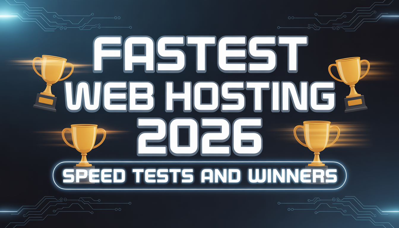 Fastest Web Hosting 2026: Speed Tests and Winners